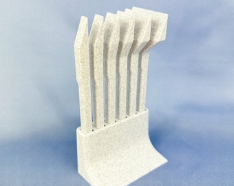Premium Scraper Set with Holder for Two Toning Sugar Cookies