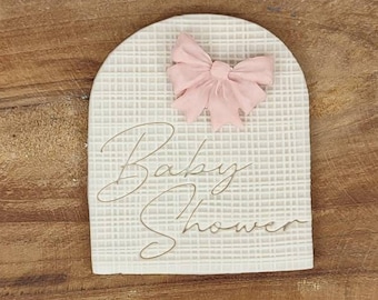 BABY SHOWER Acrylic Font Stamp Fondant Cookie Stamp Cookie Font Set