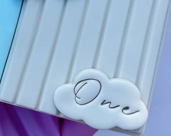 Wolke Mini Cookie Cutter  Fondant