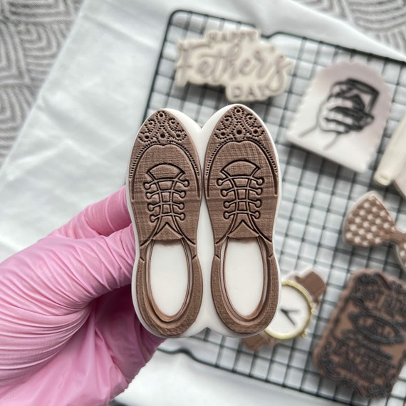 Elegant Business Shoes Cookiestamp Embosser with Cutter