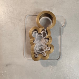 Cute Baby Mouse With Balloon Embosser Stamp Cookie Cutter - Etsy