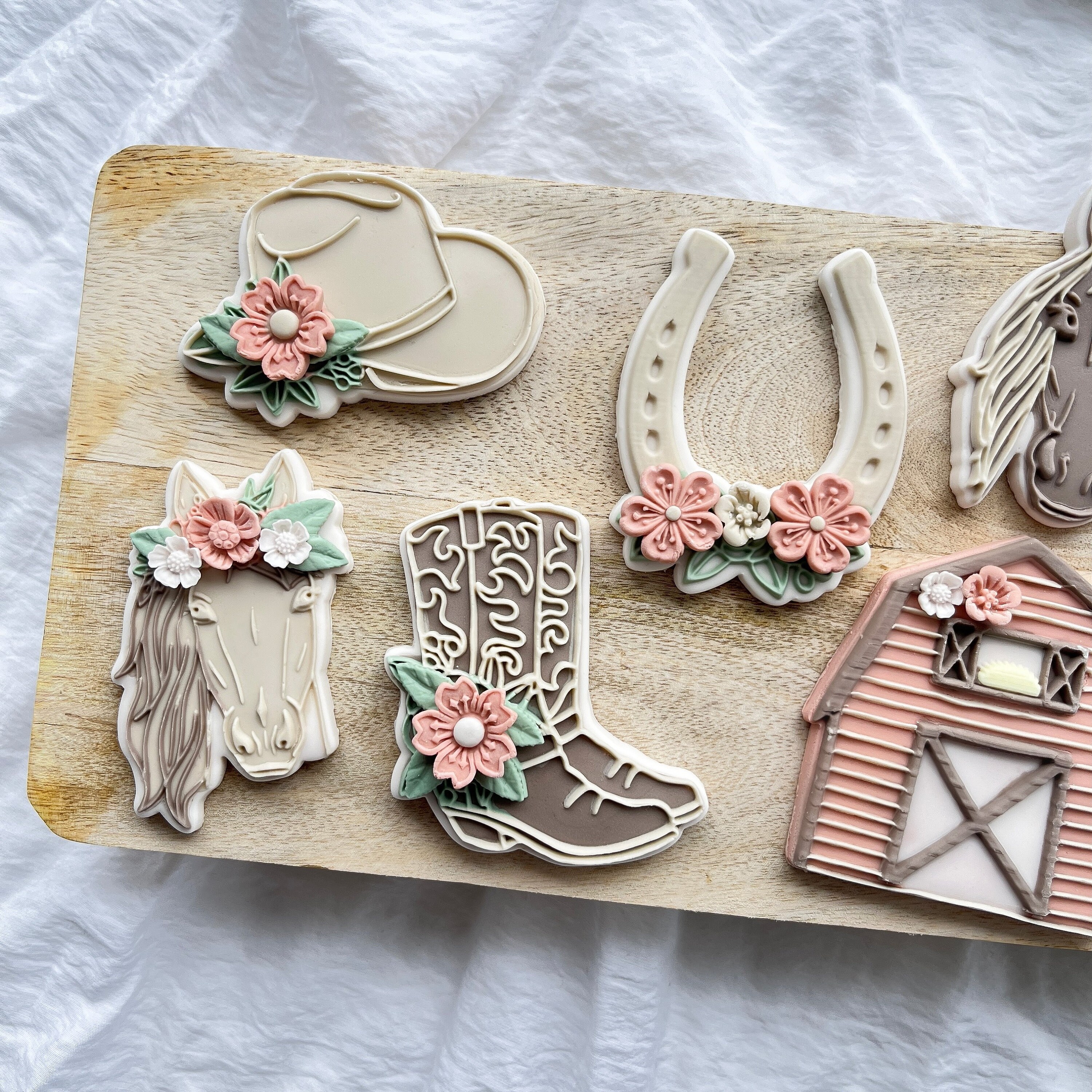 Custom Pet Horse Head Embosser Cookie Stamp with Cutter