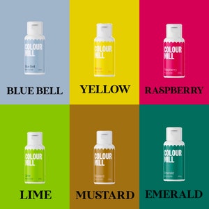 Color Mill Oil Blend 20 ML Food Coloring image 7