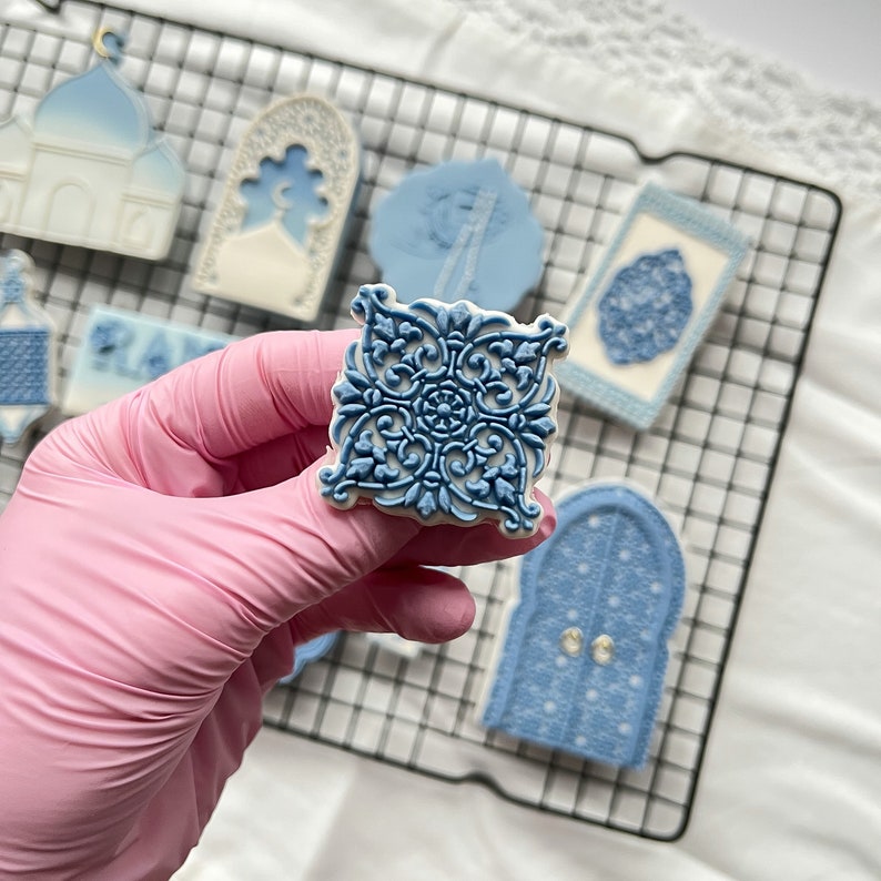 Set of 7x Ramadan Minis Cookie Cutter & Embosser Stamp image 5
