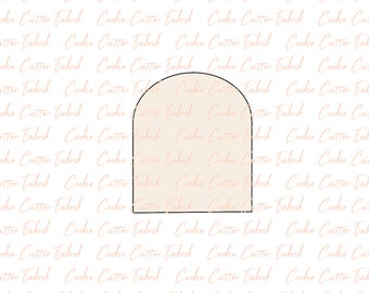 Arch Banner Cookie Cutter