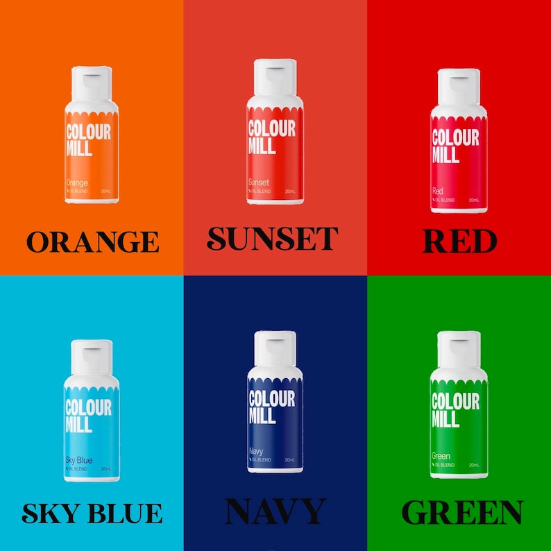 Color Mill Oil Blend 20 ML Food Coloring image 8