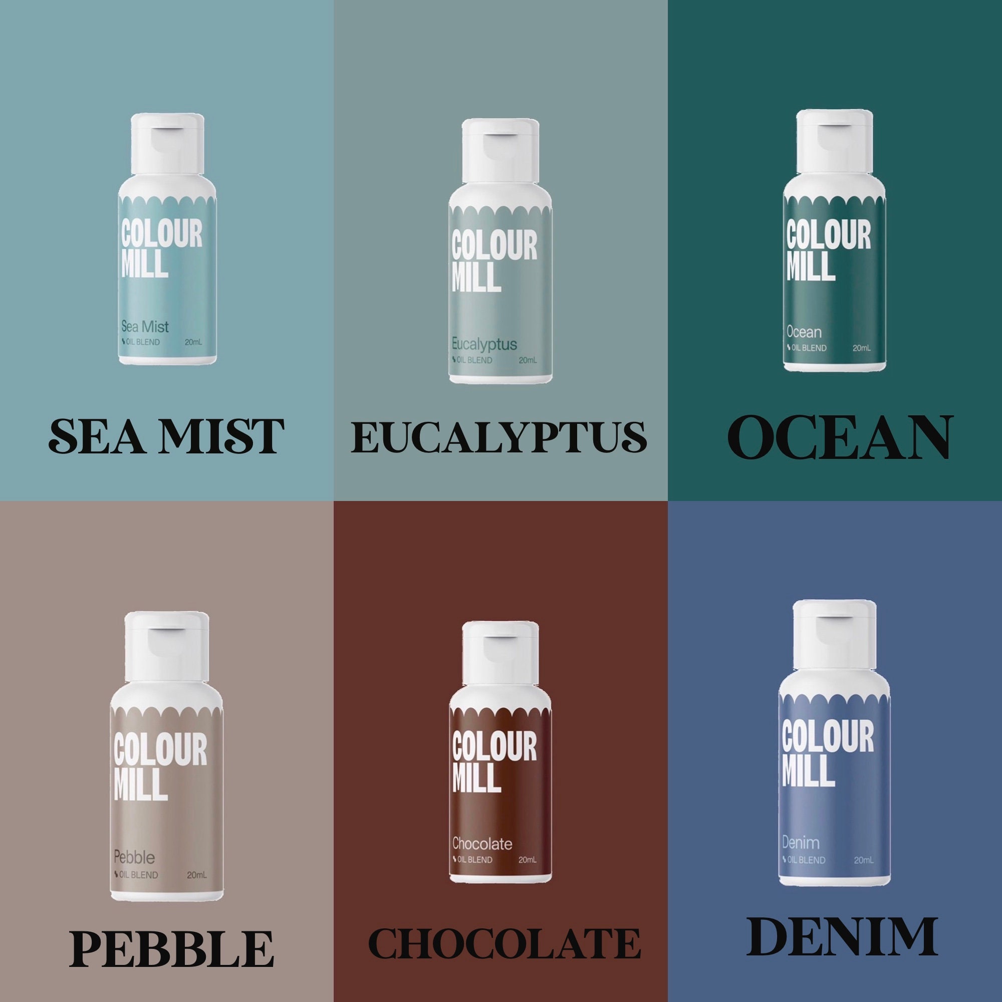 copy of Colour Mill colorante alimentare a base di olio eucalyptus /  eucalipto 20 ml
