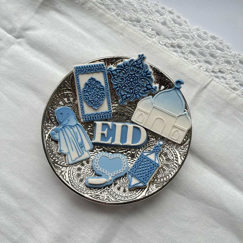 Set 7x Ramadan Minis Cookie Cutter & Embosser Stamp zdjęcie 1