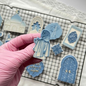 Set of 7x Ramadan Minis Cookie Cutter & Embosser Stamp image 8