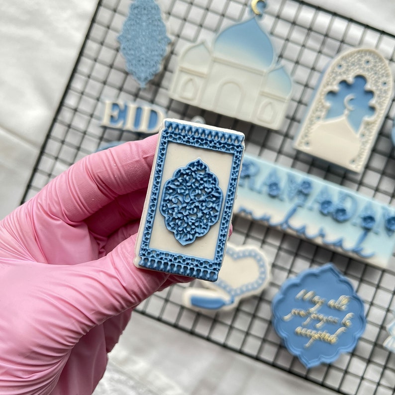 Set 7x Ramadan Minis Cookie Cutter & Embosser Stamp zdjęcie 3
