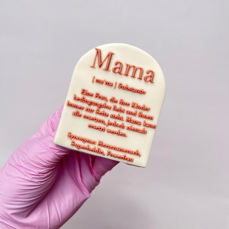 Mama Definition Embosser Stamp Fondant Cookie image 1