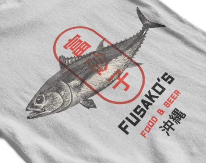 Sushi Fusako Seafood Street Wear Japanese Shirt For Men and Women, Okinawa  Unisex Graphic Tee of Japan for food lovers