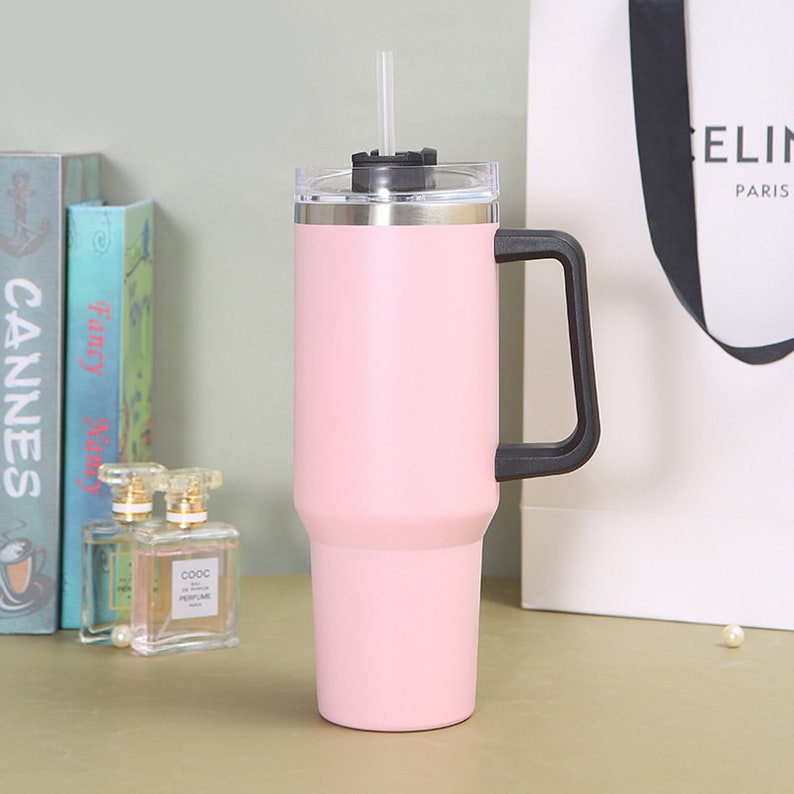 Stanley Cup Dup 40 Oz Travel Mug Tumbler Cup With Handle Cup Etsy