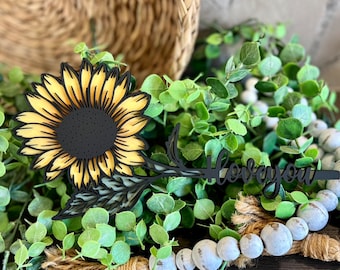 Girasol personalizado