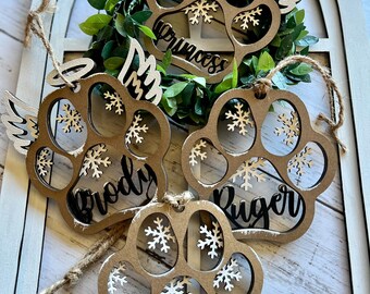 Adorno de pata personalizado