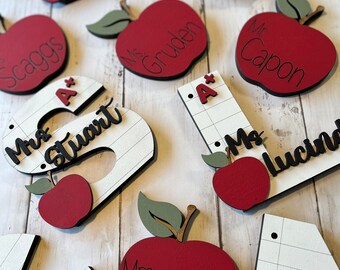 Letrero personalizado para profesores