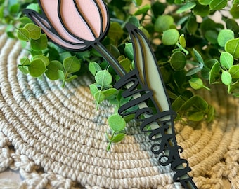 Tulipán personalizado