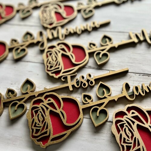 Rose personnalisée