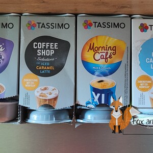 Soporte para cápsulas Tassimo, ¡no requiere taladrar!