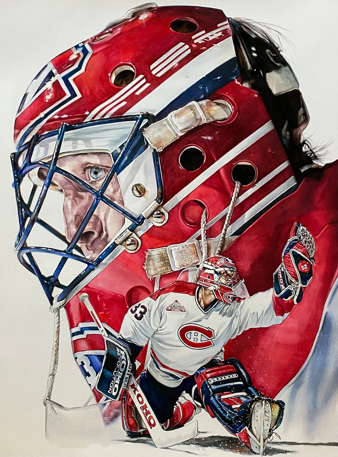 Patrick Roy // Montreal Canadiens // Hockey Goalie // NHL
