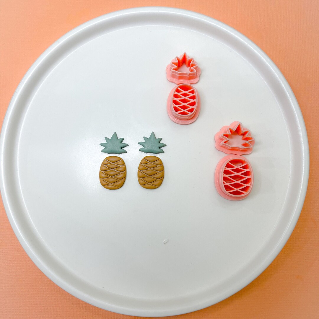 Pineapple Clay Cutter ~ Fruit Clay Cutter ~ Polymer Clay Cutter - Etsy