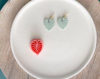 Polymer Clay Botanical Shape Cutter Flowers and Leaf Clay Cutter Earring  Jewelry Making Polymer Clay Tools Pottery DIY Earrings 