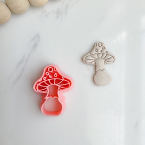 Mushroom Polymer Clay Cutter ~ Clay Cutter Tools