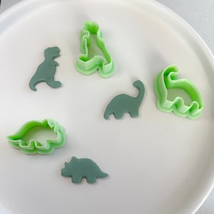 Dinosaur Clay Cutter ~ Polymer Clay Cutter ~ Stud and Larger size Available