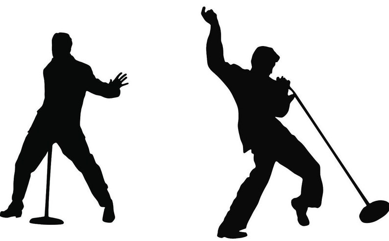 elvis-1950-s-silhouettes-10-silhouettes-of-the-king-digital-svg