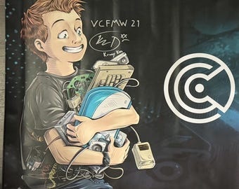 Autographed Banner: VCFMW 21