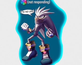 Silver: It's No Use! Sticker