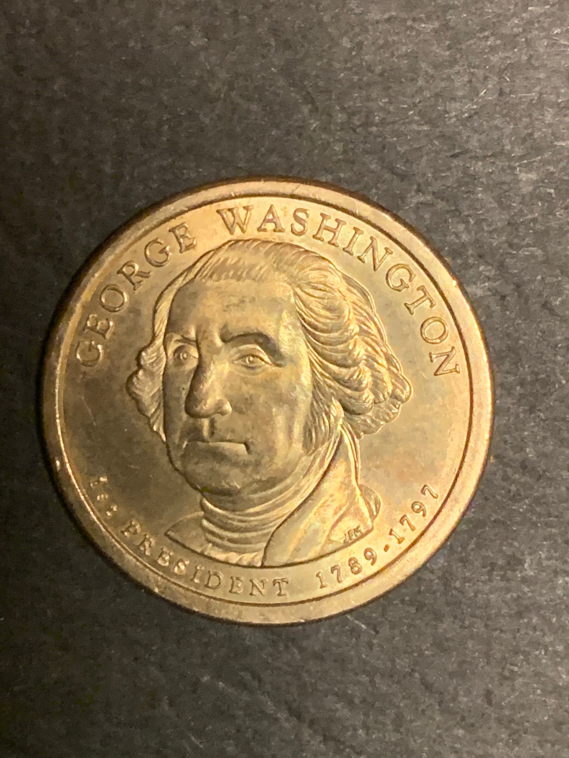Washington 17891797 Dollar Coin Etsy