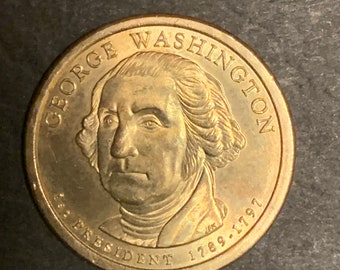 2007 S Proof George Washington Dollar With DIY Slab Flat Rate Shipping 