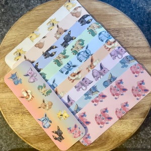 Eeveelution Bookmark Collection