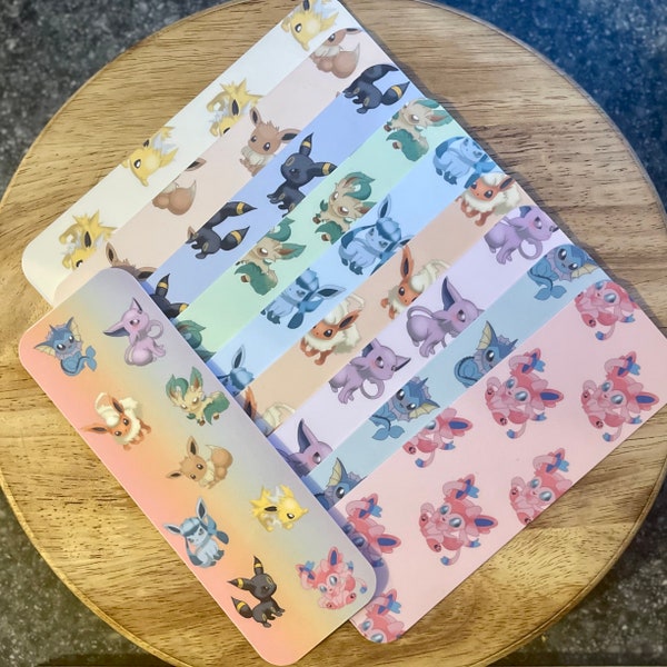 Eeveelution Bookmark Collection