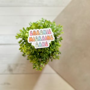 Chronic Migraine Gang Sticker, Migraine Awareness, Migraine Support, Chronic Migraine Warrior, Chronic Illness Gift