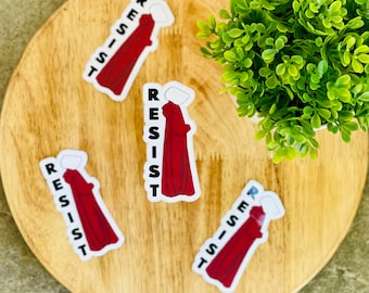 „Widerstand Dienerin für Frauenrechte“ Vinyl Sticker