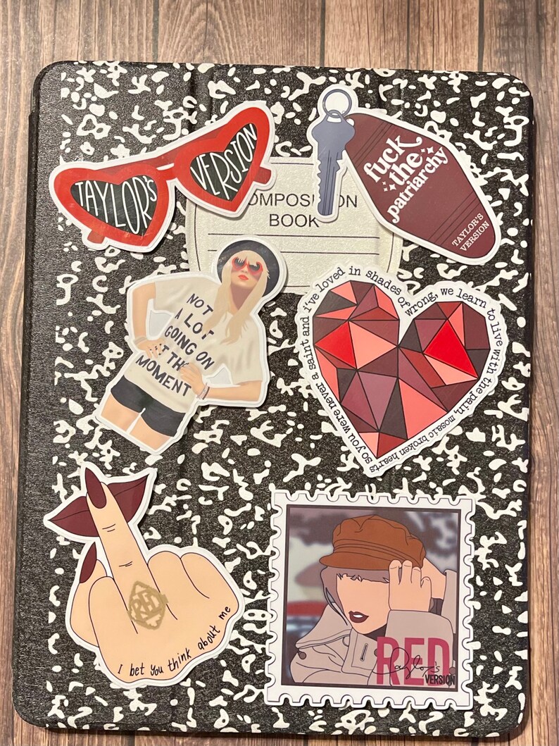 Sticker Il ne se passe pas grand chose pour le moment, album rouge [Version T], cadeau SWIFTIE image 3