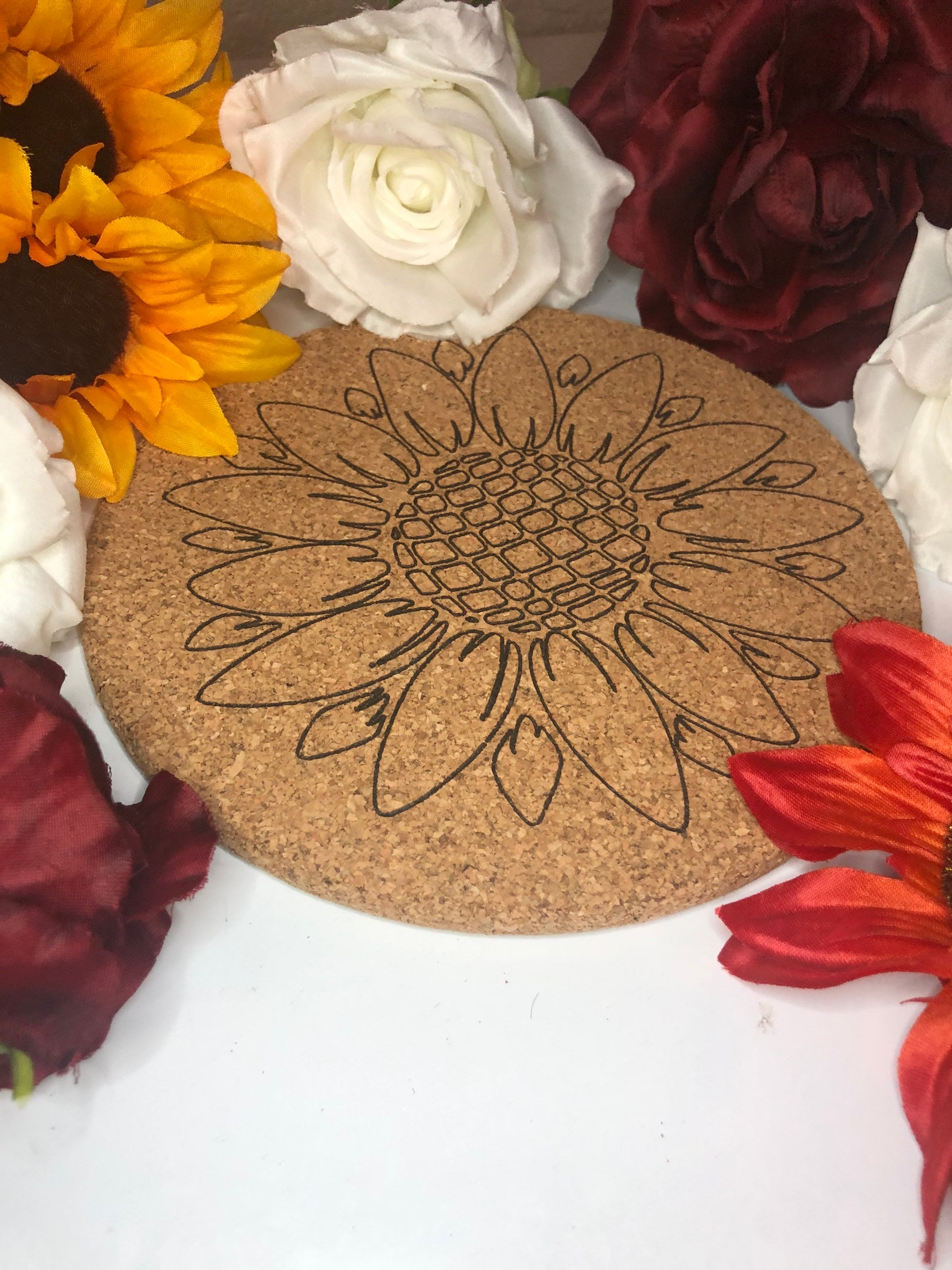 Sunflower Trivet Etsy