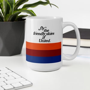 United Airlines “Tulip” Mug