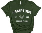 Hamptons Tennis Club Crewneck Sweatshirt, Hamptons Tennis Club Shirt, Hamptons university sweatshirt, gender neutral Shirt / Sweatshirt