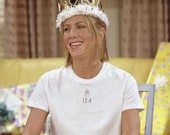 crown 12-4 shirt, birthday girl shirt, 30 birthday shirt, birthday shirt, jennifer aniston shirt, rachel green vintage classic Unisex