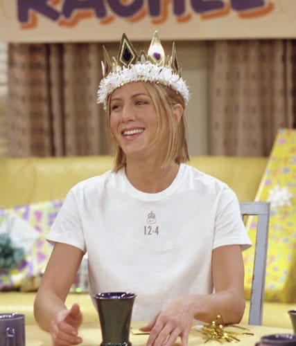 rachel green birthday dress Crown 12-4 Shirt, Girl Shirt, 30 Birthday Shirt, Birthday Shirt, Jennifer Aniston Shirt, Vintage Classic Unisex Color:Black/Camel Multi short Vintage 90s Sequin Prom