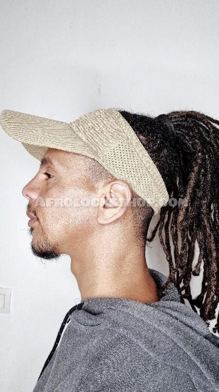 Sun Visor Cap Dreadlock Visor Hat Wig Hair Dreadlocks Baseball Cap