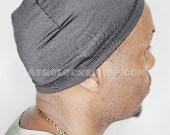 Stretch spandex beanie (5 colors) - Head cap - Unisex • Anti-frizz • Under-helmet/nighttime use • One size fits all • Shipped from France