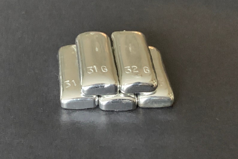 Tin ingots 1 Troy Oz image 4