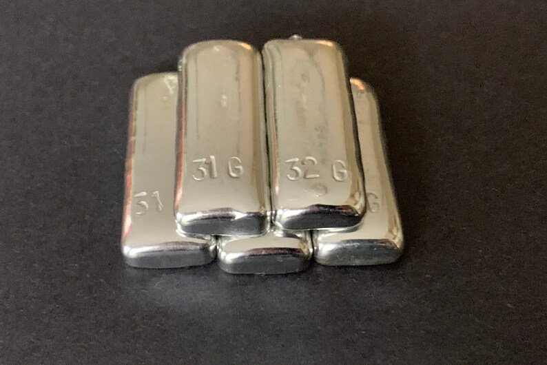 Tin ingots 1 Troy Oz image 3