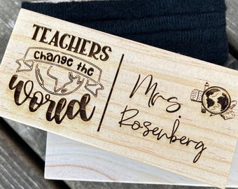 Erasers Engraved For Your Favorite Teacher