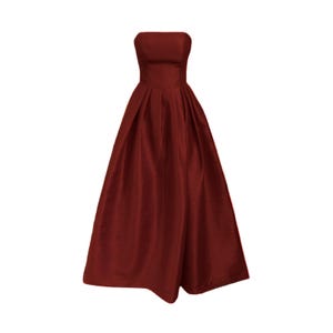 STELLA DRESS  made to order dress, Taffeta fabric, wedding dress, vintage 50s dress, custom dress, 1950s dress, full size, taffeta dress.