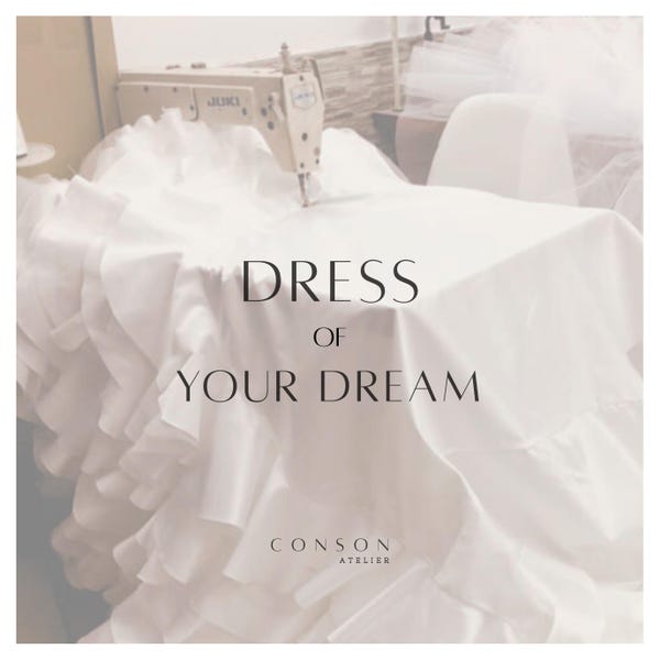 Custom Made-to-Order Dress, Personalized Design, custom dress, wedding bridal dress, Custom size, Dress of your dream